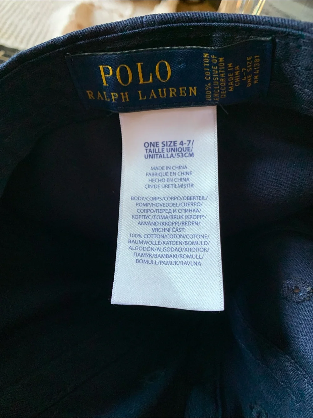 Kids Polo ball cap